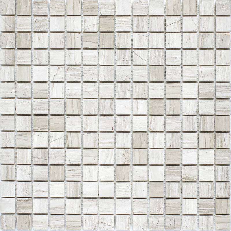 20X20 Grey Polished (JMST026) /305X305X4/ Натур.мрамор мозаика