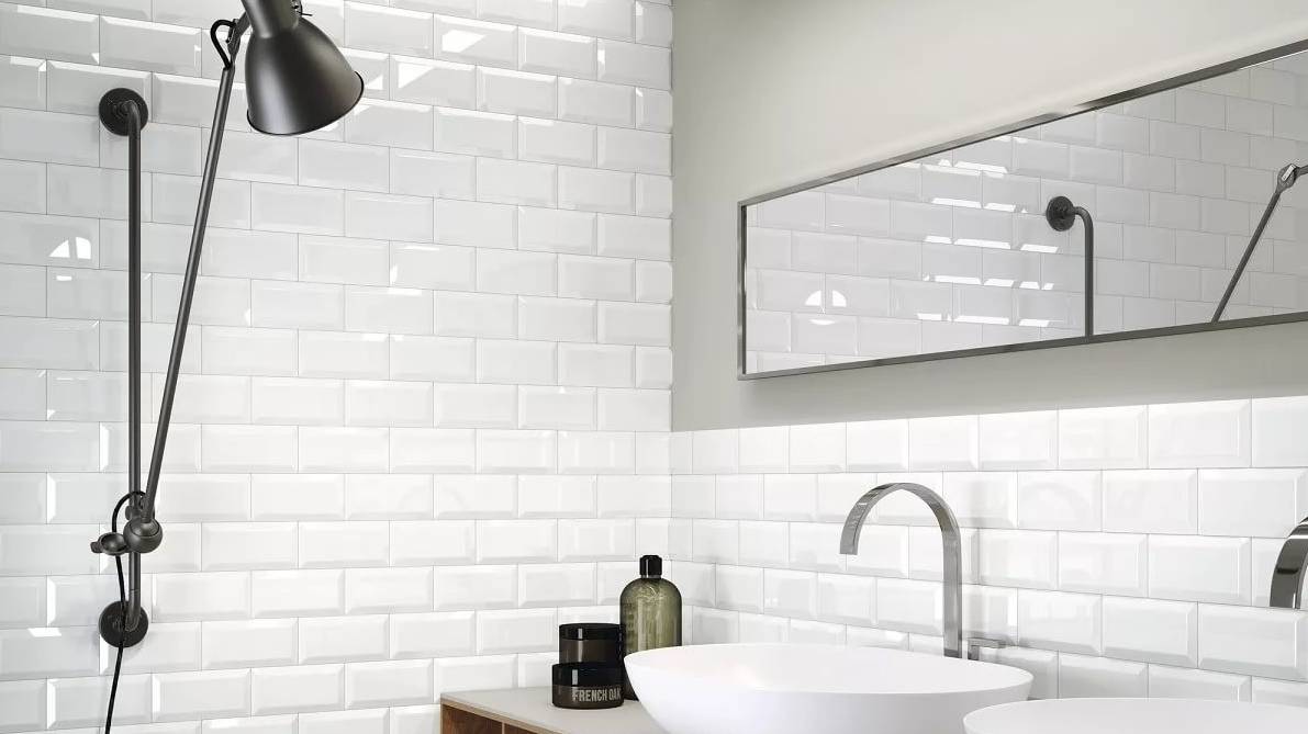 PB METRO TILE BLANCO /10*20 /плитка настенная