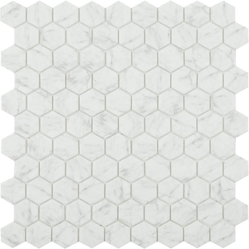  Hex Marbles № 4300 (на сетке) (0,087м2) /31,7*30,7  / Мозаика