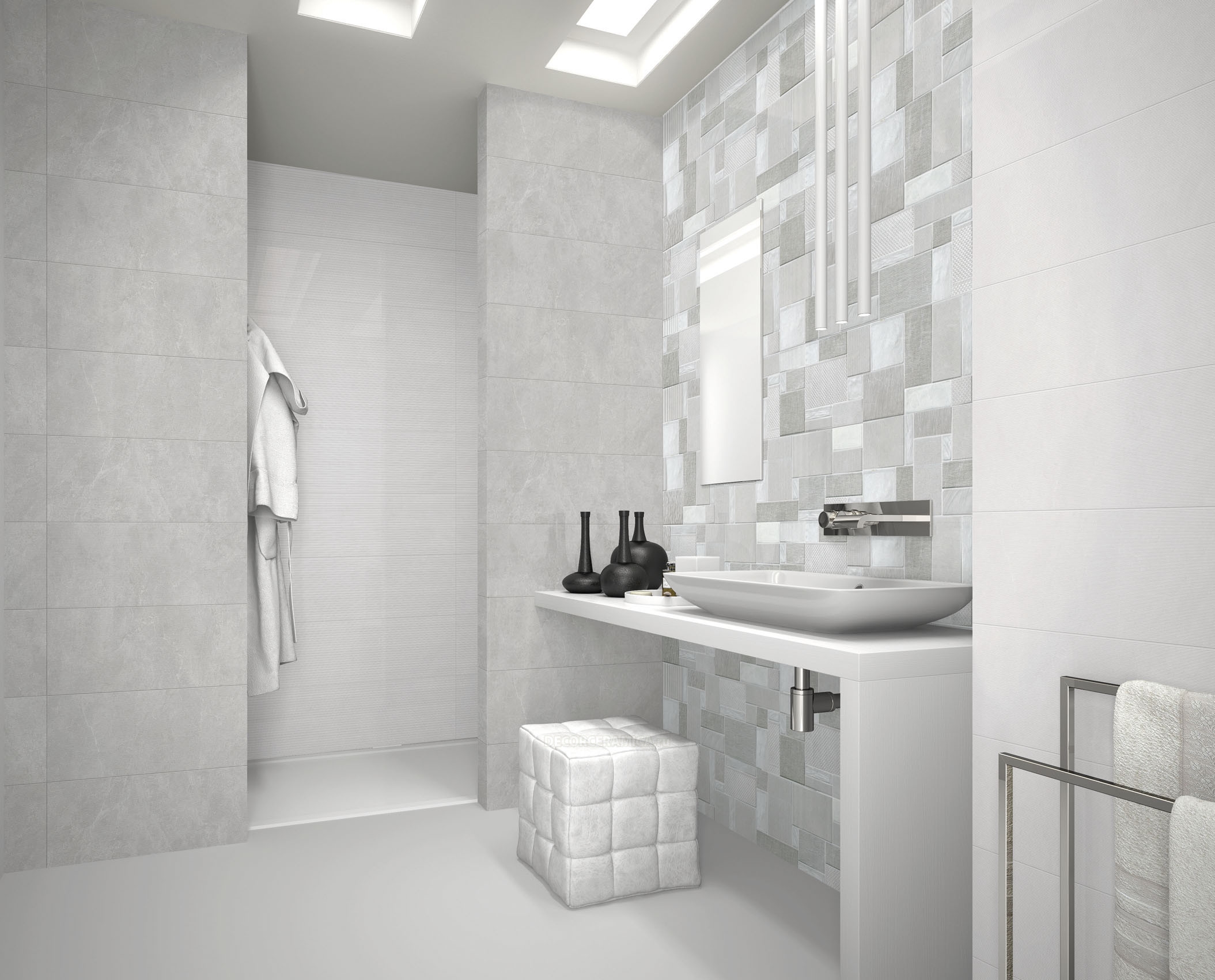 DECOR LIMA gris /24,6*74,7 /плитка настенная ректификат