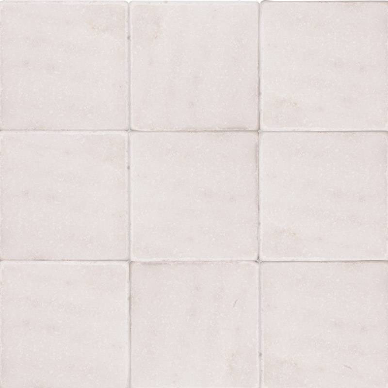 WHITE MARBLE TUMBLED (Белый) /10X10X1 /Натур.мрамор плитка