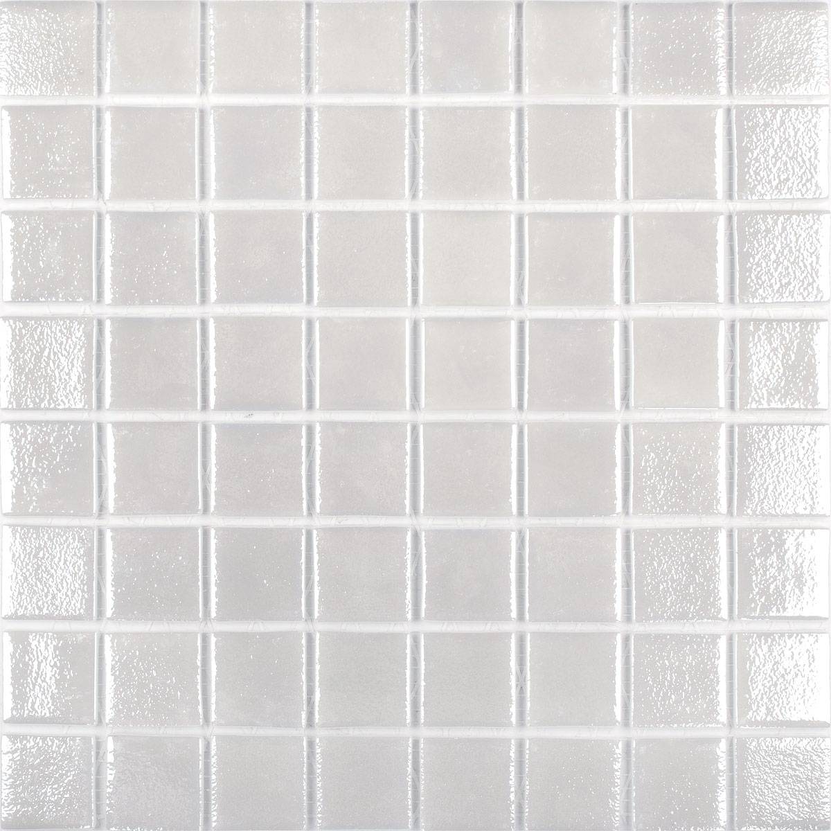 Мозаика Shell № 563 White (на сетке) 38x38