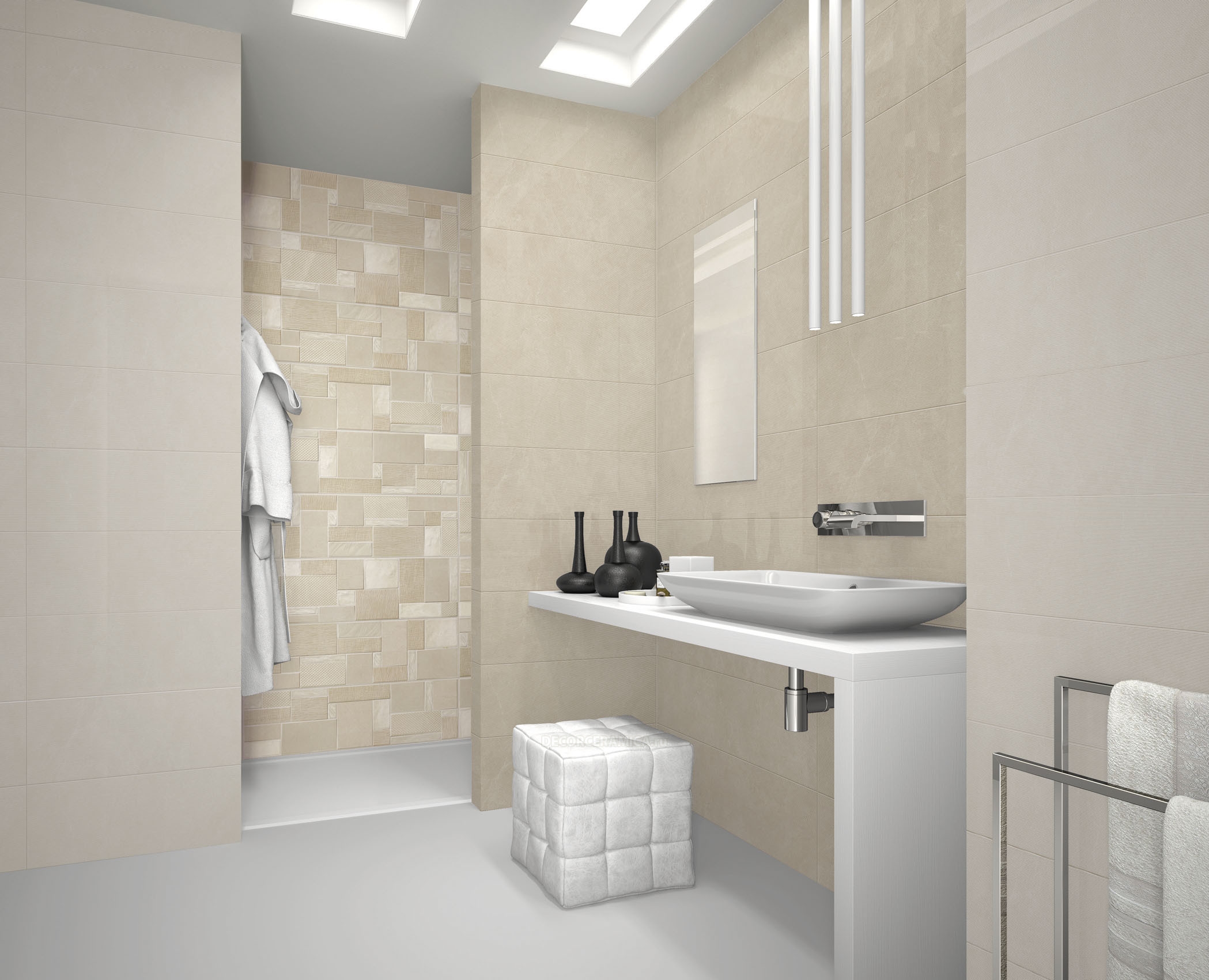 DECOR LIMA beige /24,6*74,7 /плитка настенная ректификат