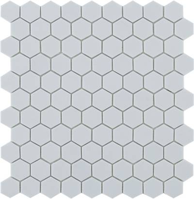 Hex Nordic № 909  Св.серый (на сетке) (0,087м2) /31,7*30,7  / Мозаика