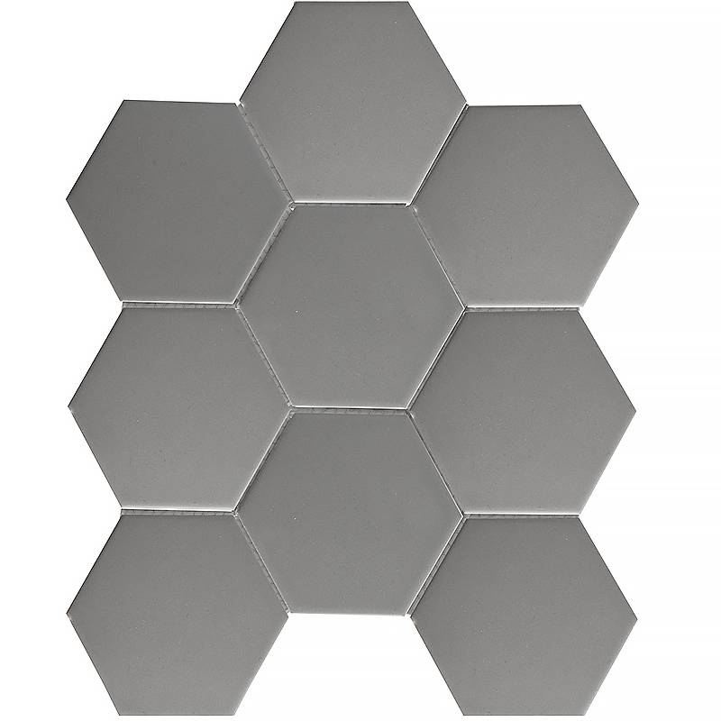 Hexagon big Grey Matt (FQ21016) /256х295х6/ Кер. мозаика