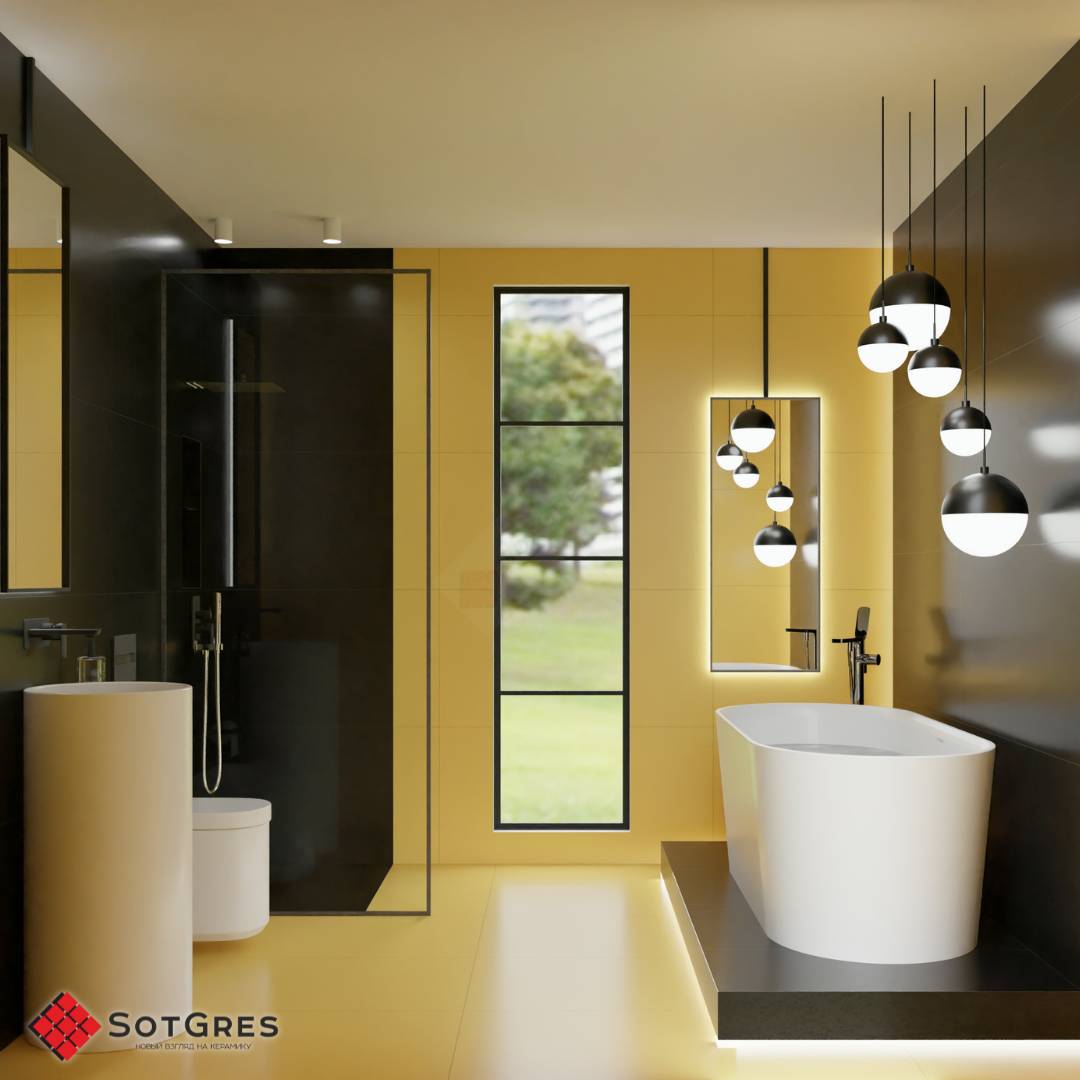 ELITE LEMONCELLO /Керамогранит матовый моноколор /60х120 